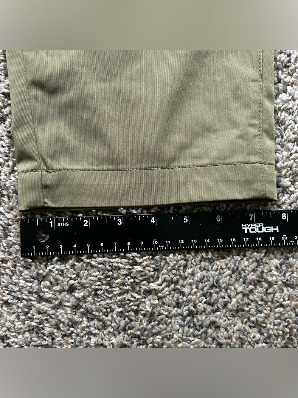 HUGO by Hugo Boss Geiko Tapered Fit Casual Pants Green Mens Size Medium - Picture 10 of 10